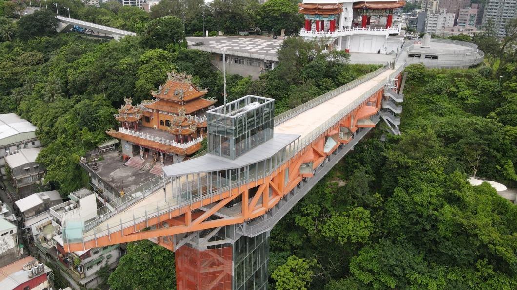 Keelung Tower and Xiner Shelter open for spectacular views (Courtesy of Keelung City Government) Keelung Tower and Xiner Shelter open for spectacular views