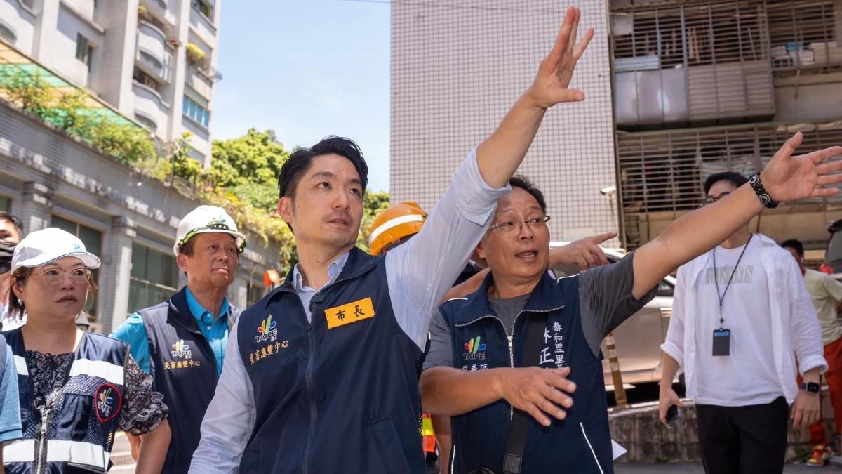 Taipei mayor explains premature typhoon announcement blunder (Courtesy of Chiang Wan-an/Facebook) Taipei mayor explains premature typhoon announcement blunder