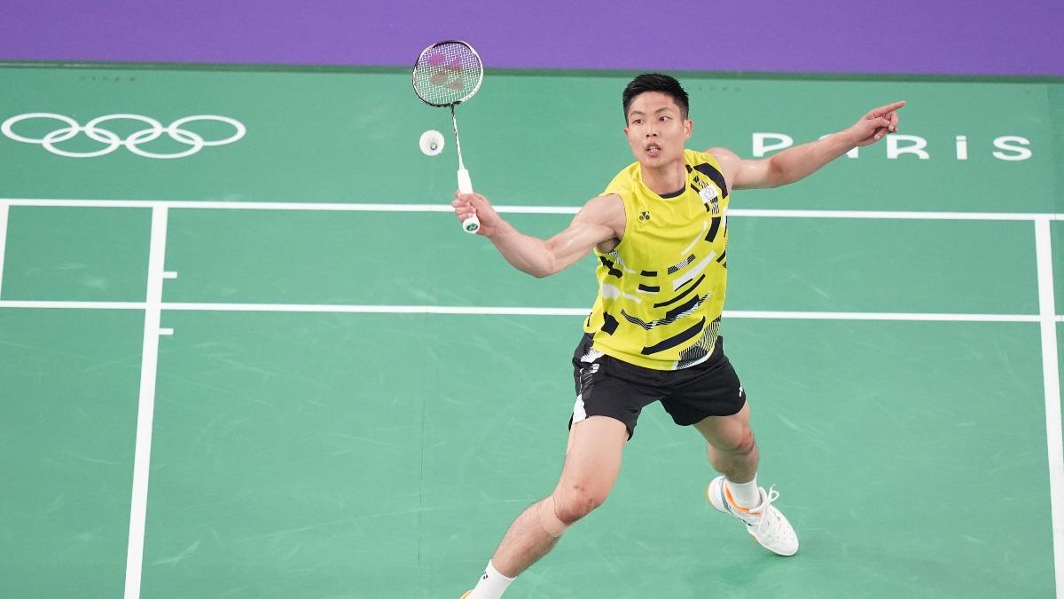 Taiwan’s Chou Tien-chen exits Olympics in quarterfinals (Courtesy of CTOC) Taiwan’s Chou Tien-chen exits Olympics in quarterfinals