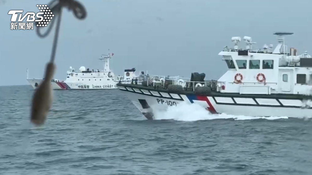 Photo for illustrative purposes only (TVBS News) Taiwan repels Chinese vessels from Kinmen waters