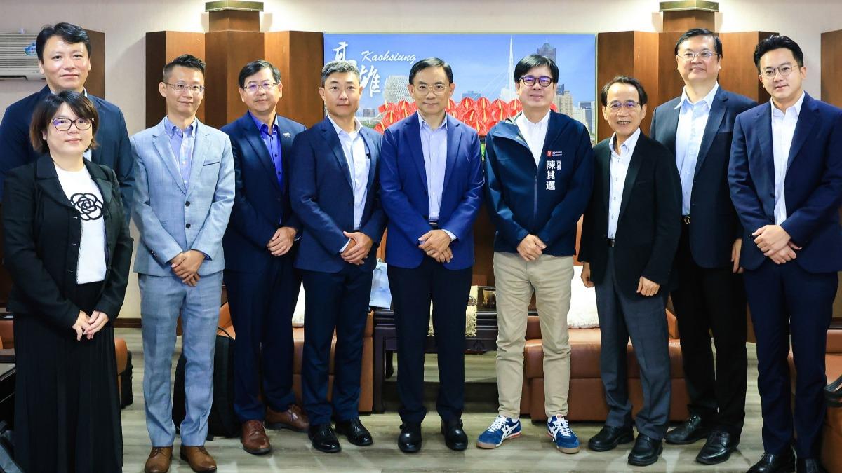 Kaohsiung, AMD discuss plans for advanced AI tech investment (Courtesy of Chen Chi-mai’s Facebook) Kaohsiung, AMD discuss plans for advanced AI tech investment