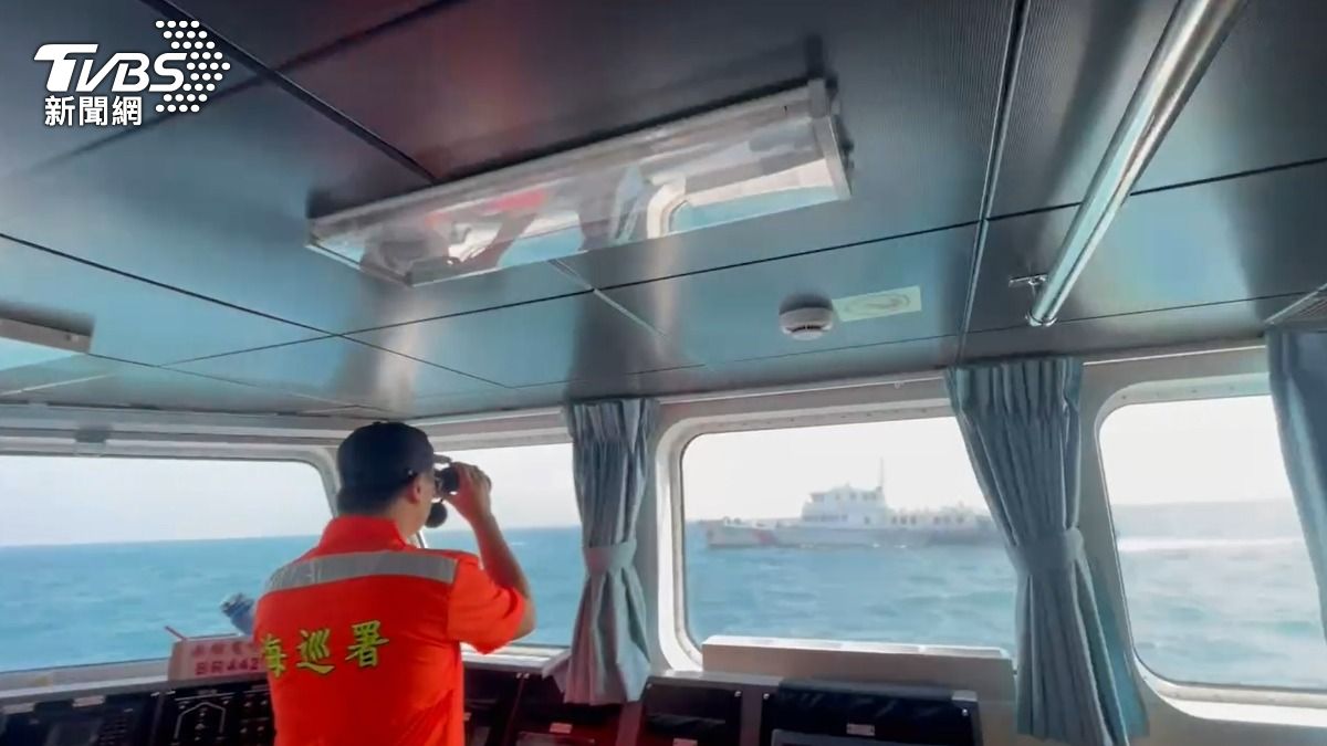 Photo for illustrative purposes only (TVBS News) Taiwan’s coast guard strategy focuses on agility