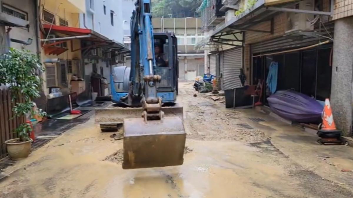 Severe flooding hits Yilan County (Courtesy of local social media) Severe flooding hits Yilan, cleanup efforts underway