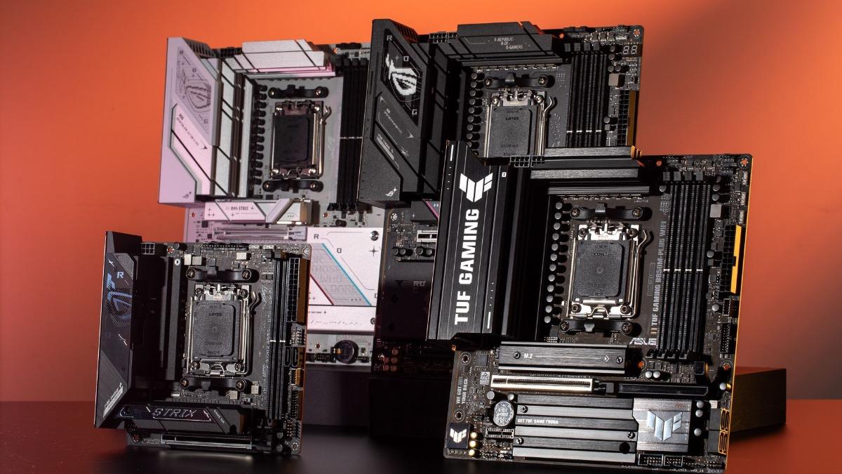 ASUS unveils new motherboards for AMD and Intel CPUs (Courtesy of ASUS) ASUS unveils new motherboards for AMD and Intel CPUs (Courtesy of ASUS)