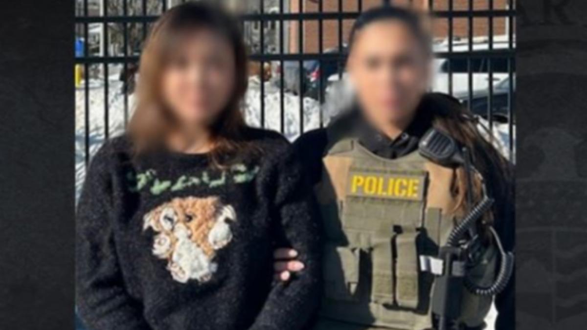 Sunflower Queen caught in U.S. crackdown (Courtesy of the ICE) Taiwan confirms arrest of ’Sunflower Queen’ in the U.S.