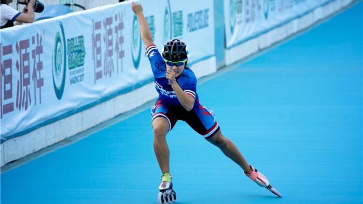 Skater Chen clinches bronze in Harbin (Courtesy of Chen) Taiwanese speed-skater wins historic bronze in Harbin