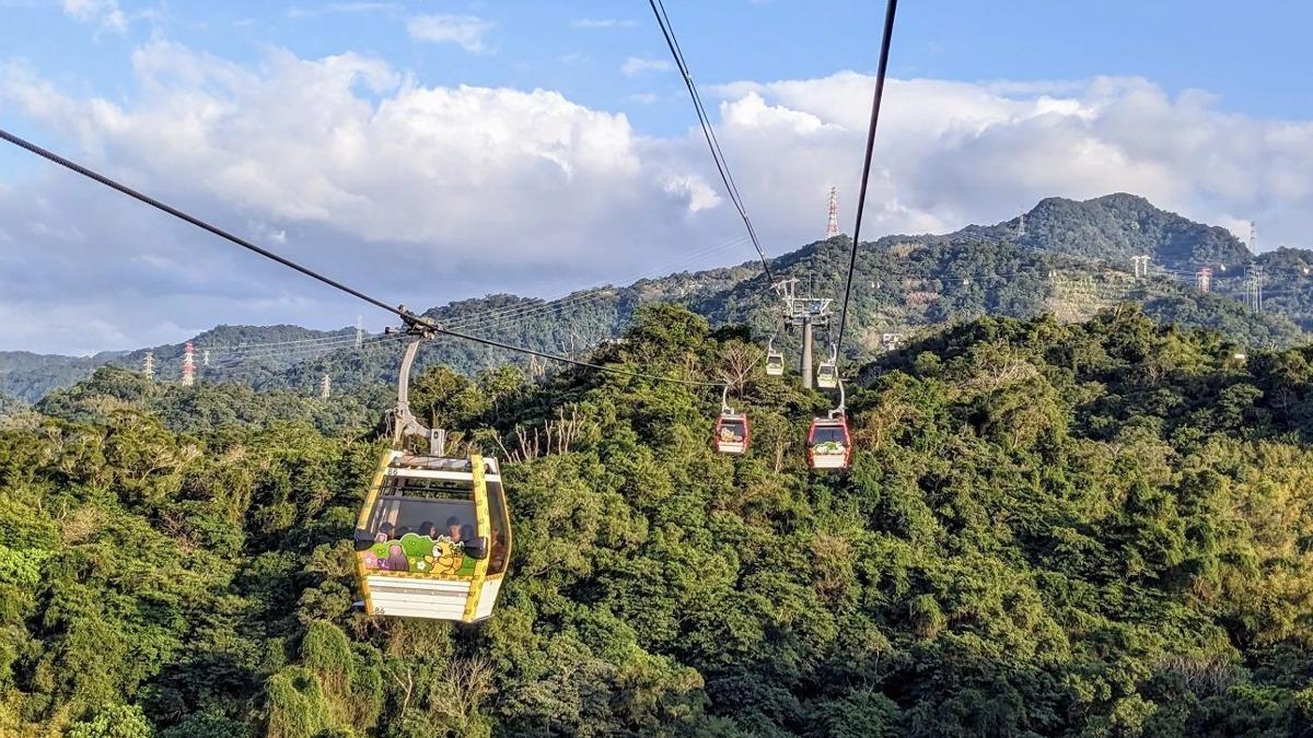 Taipei transit announces gondola maintenance schedule (Courtesy of TRTC) Taipei mountain gondola closes for two-week maintenance