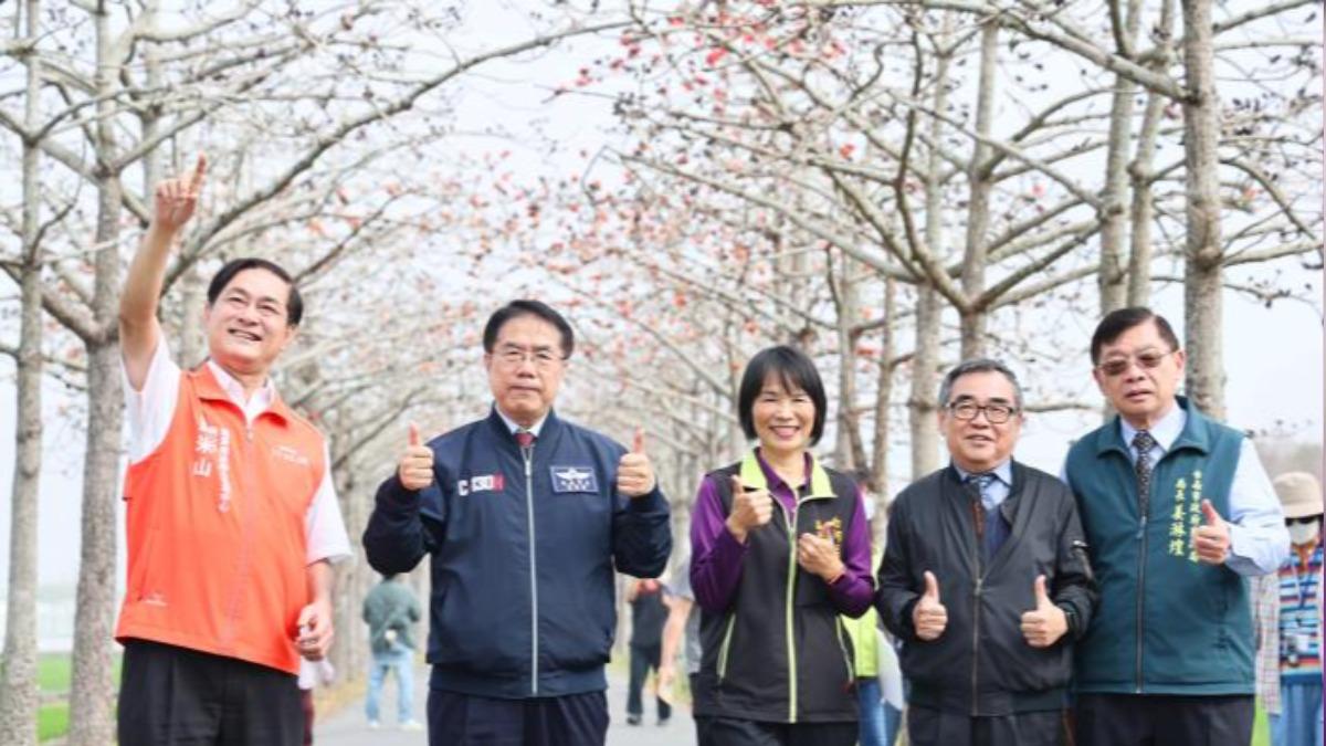 Tainan’s kapok festival kicks off Friday (Provided by the Tainan City Government) Tainan’s kapok festival opens with 80% bloom