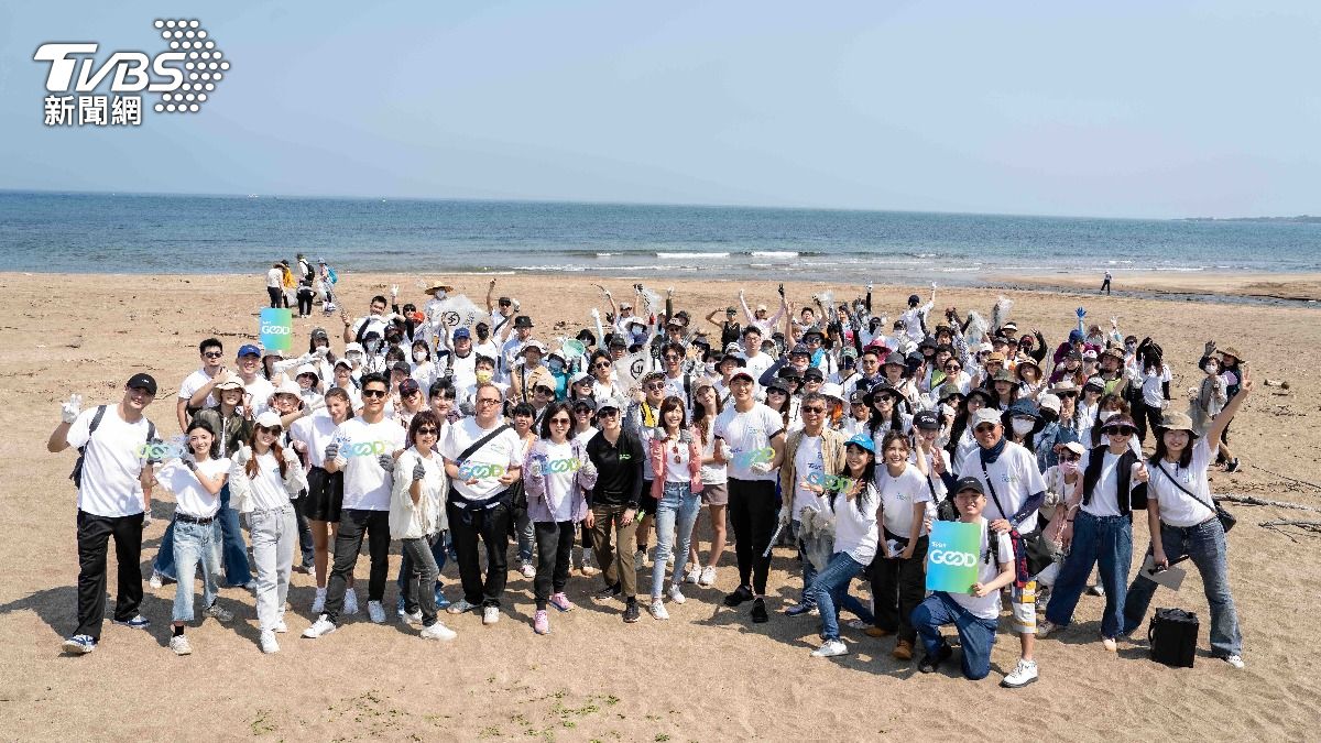 AI proves TVBS beach cleanup success (TVBS News) TVBS partners with RE-THINK for Taiwan beach cleanup