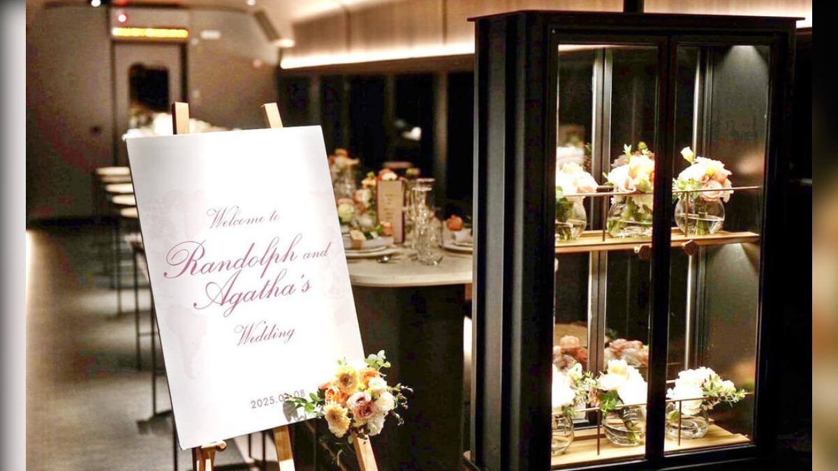 Michelin chefs to cater Taiwan’s new wedding train service (Courtesy of LDC Hotels & Resorts) Taiwan launches world’s first luxury wedding train service