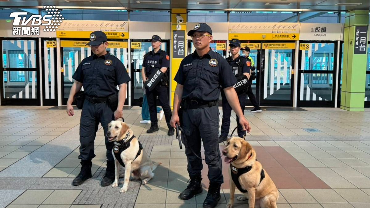 Bomb dogs, special forces secure Taiwan’s sporting event (TVBS News) Taiwan boosts transit security for World Masters Games
