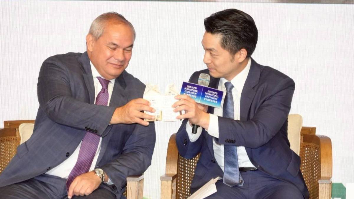 Taipei mayor showcases urban health initiatives at forum