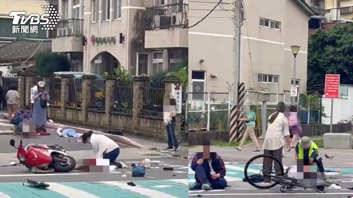 78-year-old driver in coma after causing major crash (TVBS News) 3 killed, 15 injured in Taiwan’s school zone crash