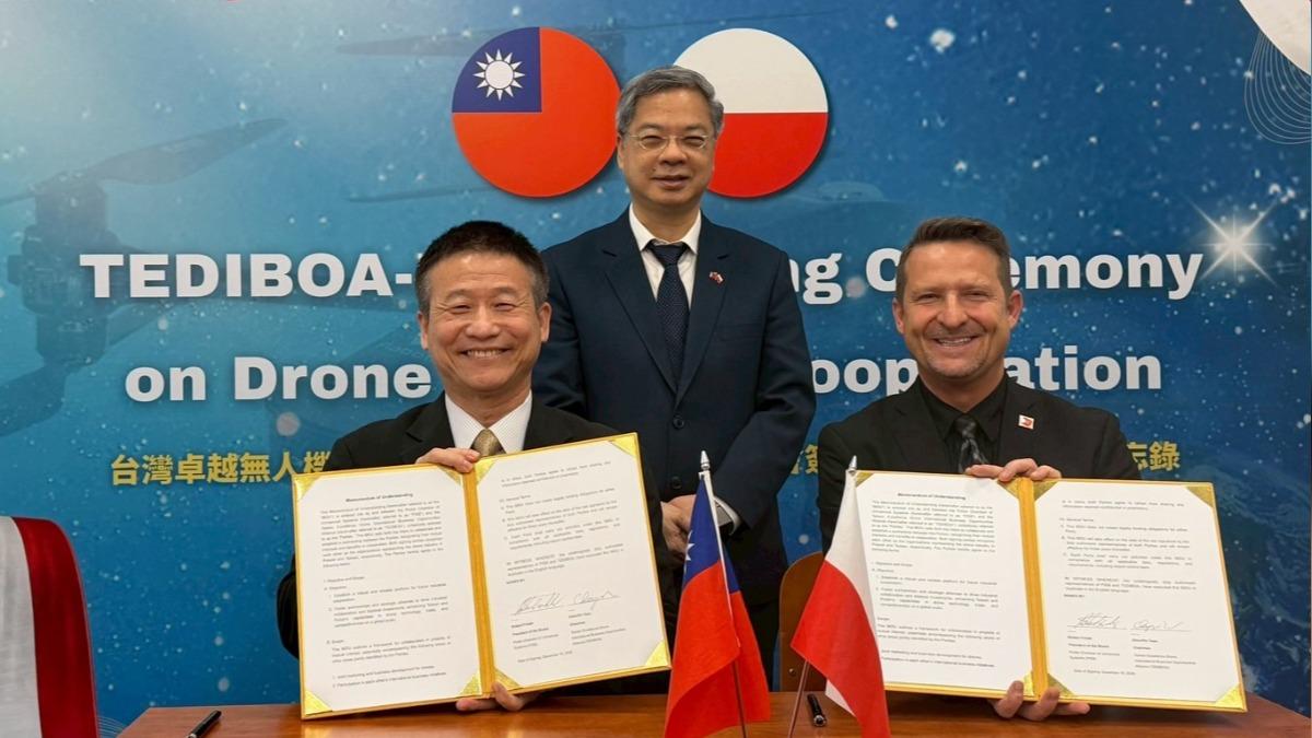 Taiwan, Poland boost drone cooperation (Courtesy of TEDIBOA) Taiwan, Poland boost drone tech ties with new agreement